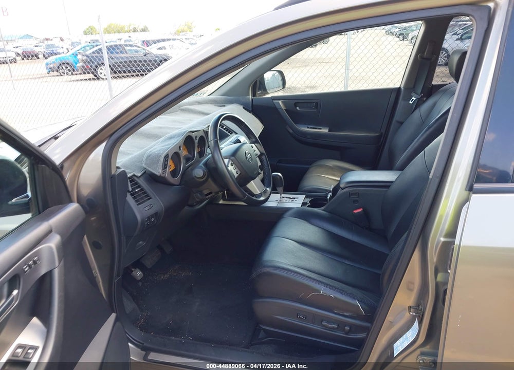 2003 NISSAN MURANO SE VIN: JN8AZ08W83W223928