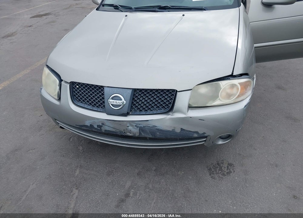 2006 NISSAN SENTRA 1.8S VIN: 3N1CB51D06L590883