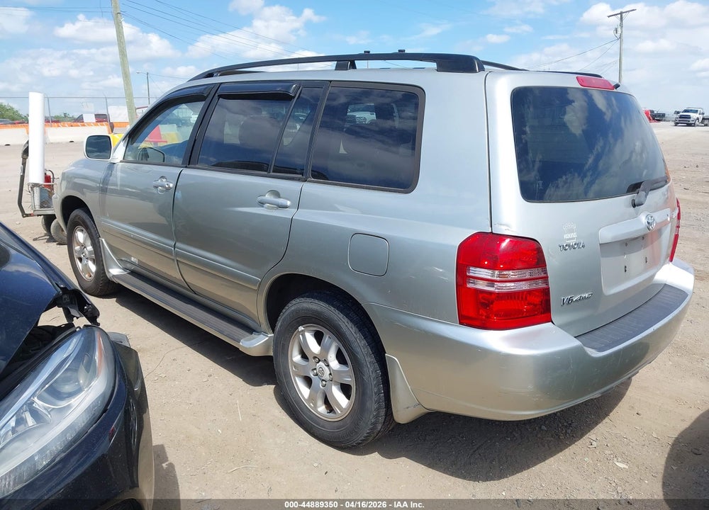 2003 TOYOTA HIGHLANDER V6 VIN: JTEHF21A430105340