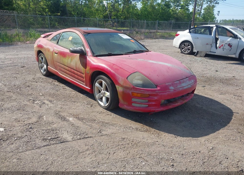 2000 MITSUBISHI ECLIPSE GT VIN: 4A3AC54L8YE138779