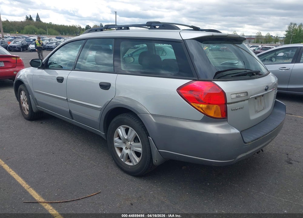 2005 SUBARU OUTBACK 2.5I VIN: 4S4BP61C357315885