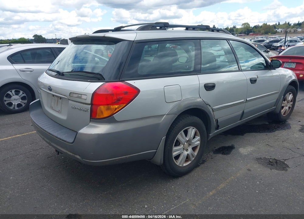 2005 SUBARU OUTBACK 2.5I VIN: 4S4BP61C357315885
