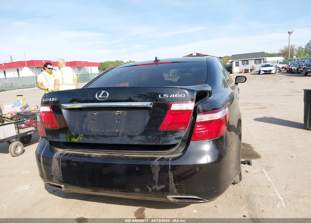 2007 LEXUS LS 460 VIN: JTHBL46F075037693