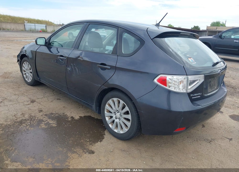 2011 SUBARU IMPREZA 2.5I PREMIUM VIN: JF1GH6B67BH830514