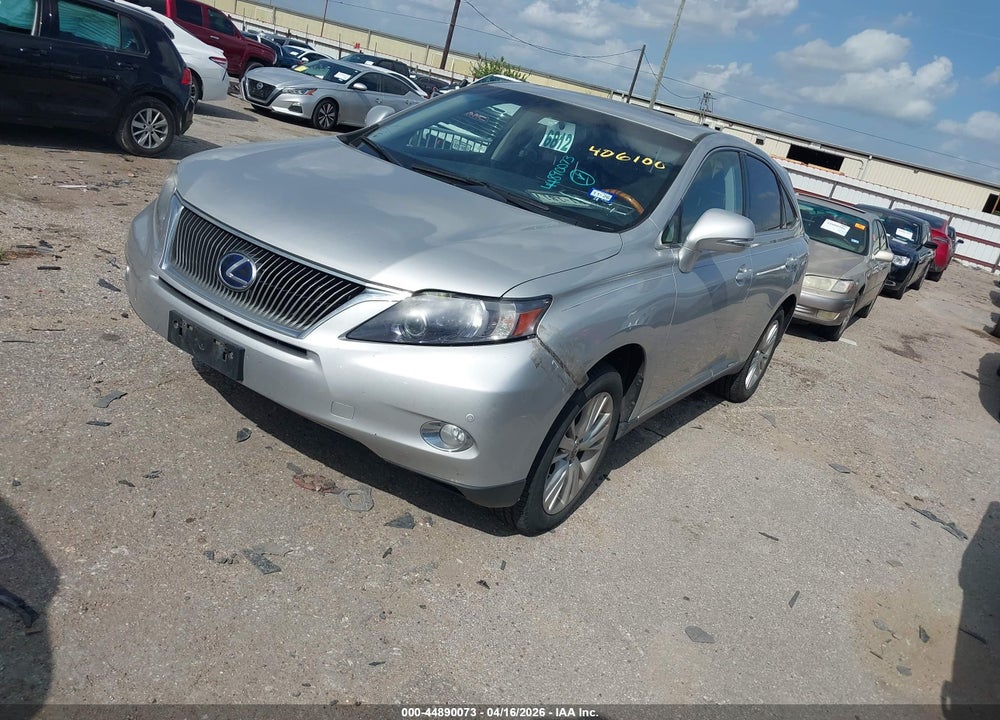 2012 LEXUS RX 450H VIN: JTJZB1BA1C2406100