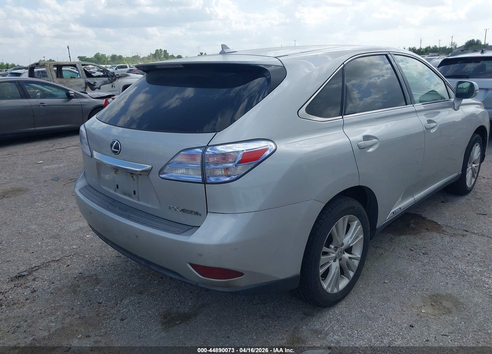 2012 LEXUS RX 450H VIN: JTJZB1BA1C2406100