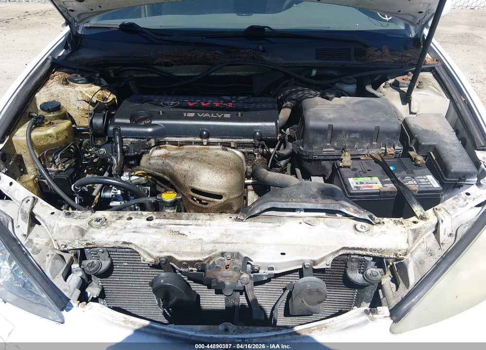 2004 TOYOTA CAMRY LE VIN: 4T1BE32KX4U289294