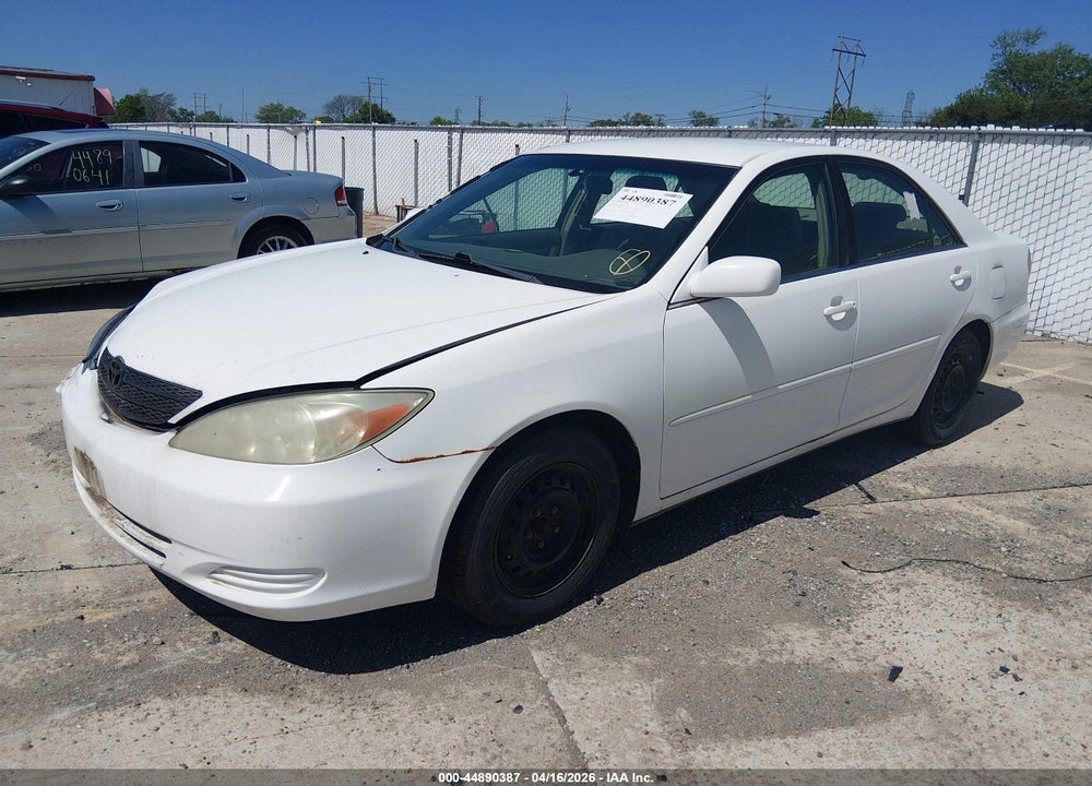 2004 TOYOTA CAMRY LE VIN: 4T1BE32KX4U289294