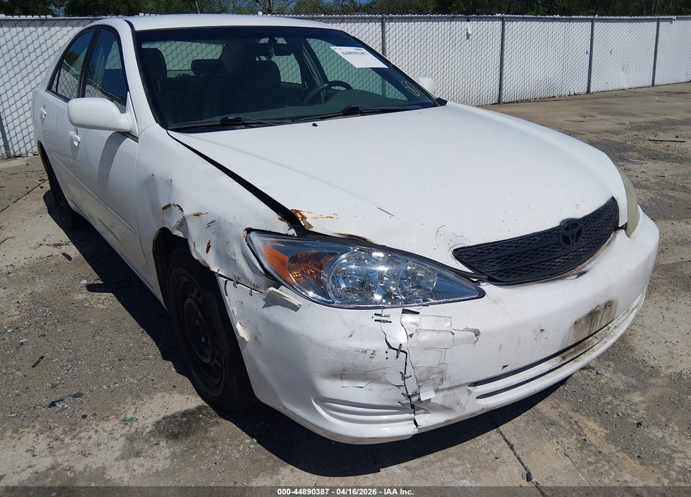 2004 TOYOTA CAMRY LE VIN: 4T1BE32KX4U289294