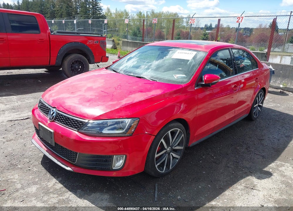 2014 VOLKSWAGEN JETTA GLI AUTOBAHN W/NAV VIN: 3VW5T7AJ0EM389494