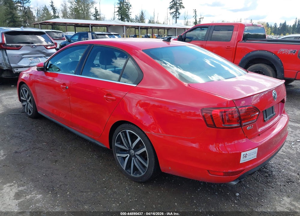 2014 VOLKSWAGEN JETTA GLI AUTOBAHN W/NAV VIN: 3VW5T7AJ0EM389494