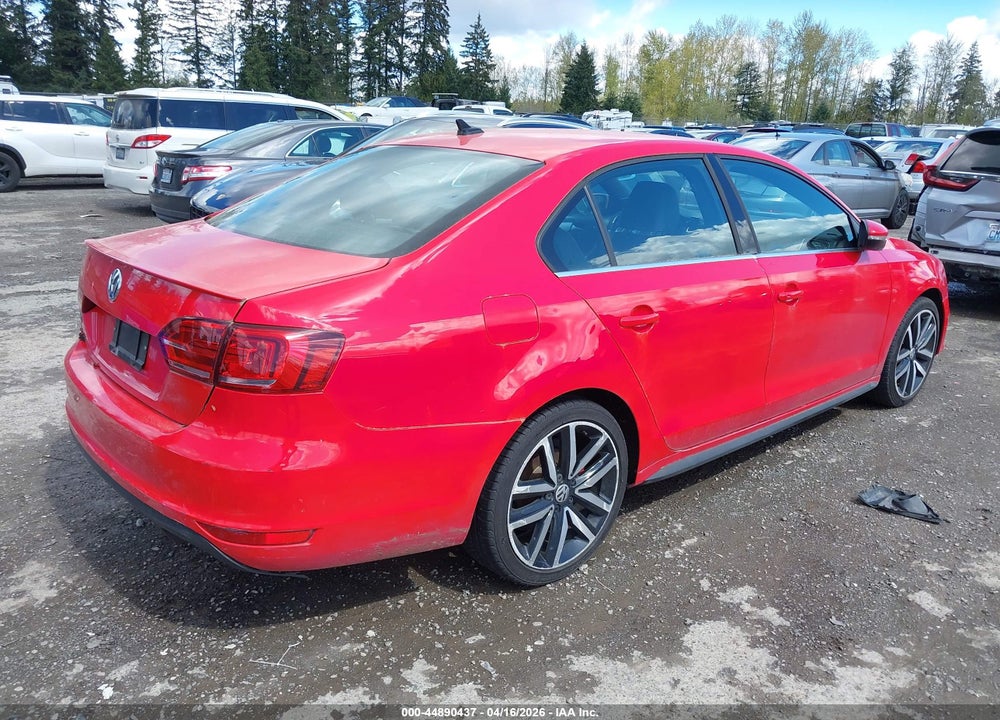 2014 VOLKSWAGEN JETTA GLI AUTOBAHN W/NAV VIN: 3VW5T7AJ0EM389494