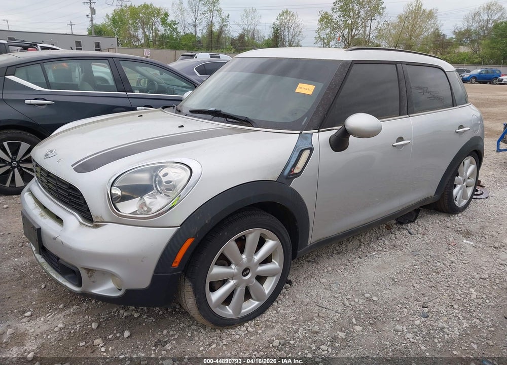 2012 MINI COOPER S COUNTRYMAN VIN: WMWZC3C57CWL85790