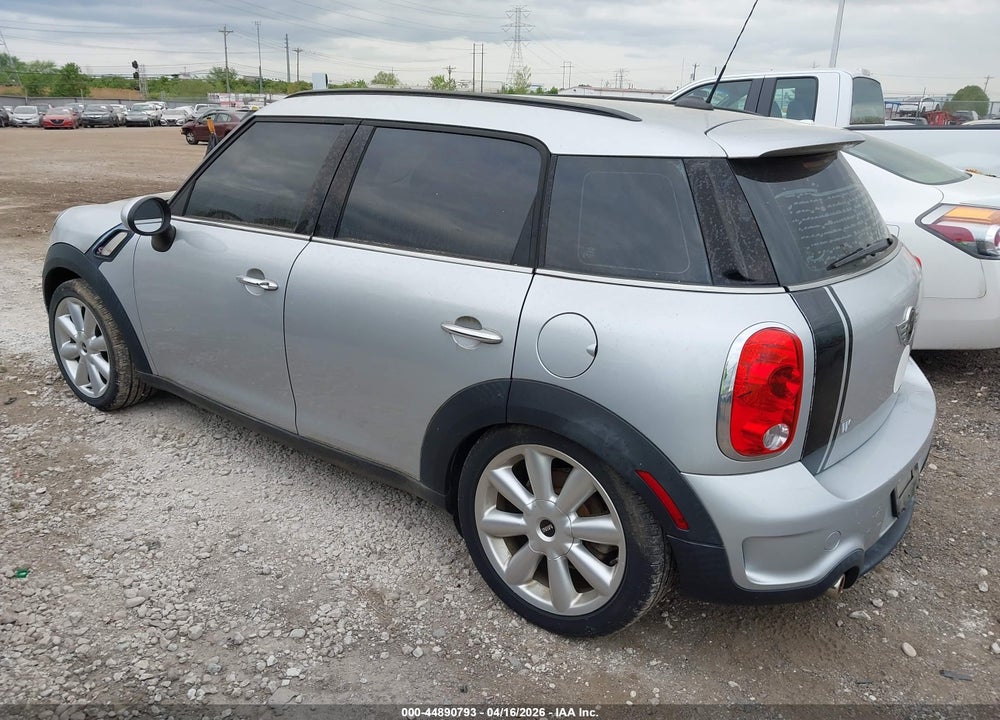 2012 MINI COOPER S COUNTRYMAN VIN: WMWZC3C57CWL85790
