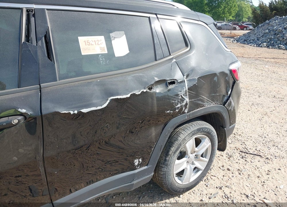 2022 JEEP COMPASS LATITUDE FWD VIN: 3C4NJCBB6NT138865
