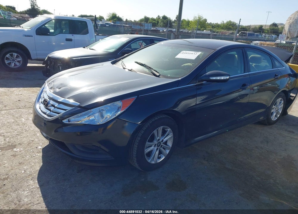 2014 HYUNDAI SONATA GLS VIN: 5NPEB4AC1EH867787