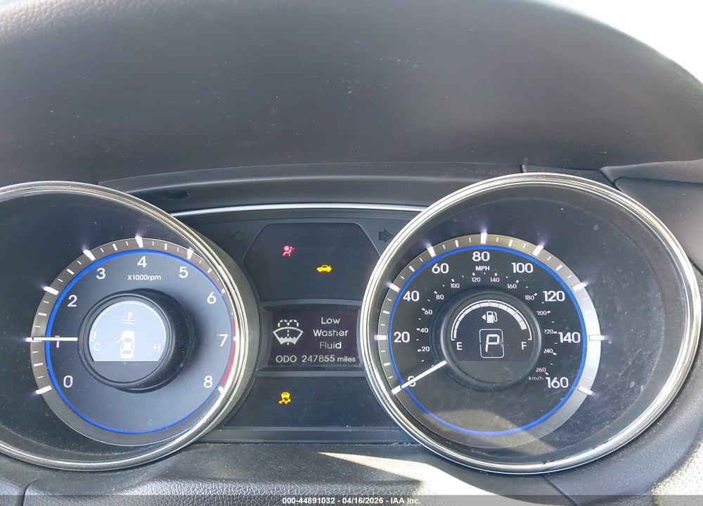 2014 HYUNDAI SONATA GLS VIN: 5NPEB4AC1EH867787