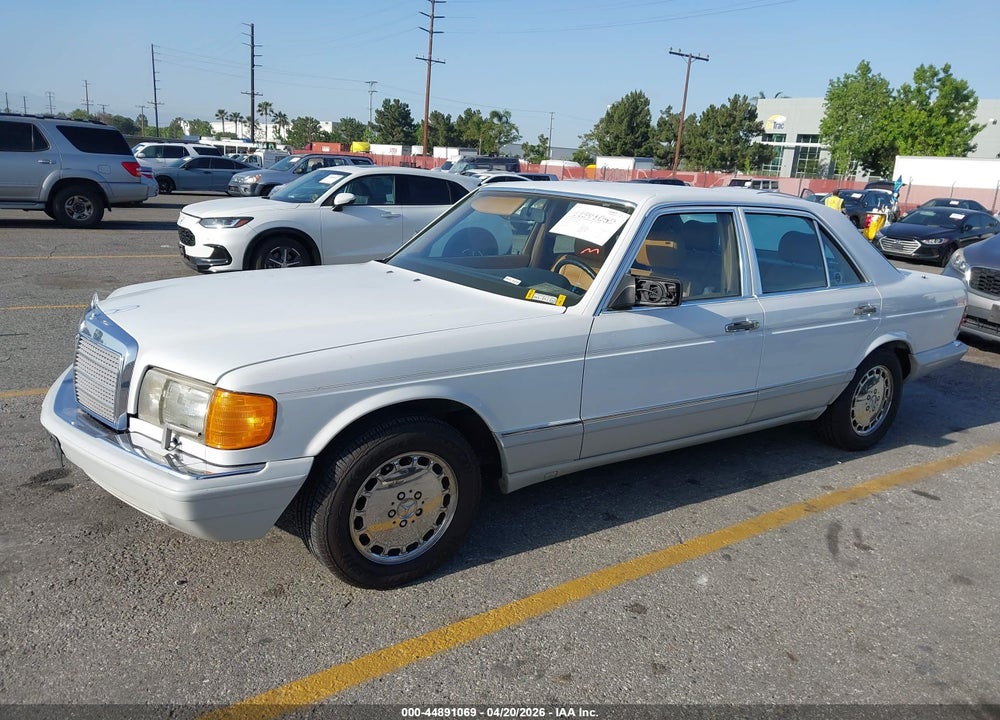 1991 MERCEDES-BENZ 300 SE VIN: WDBCA24D0MA599967