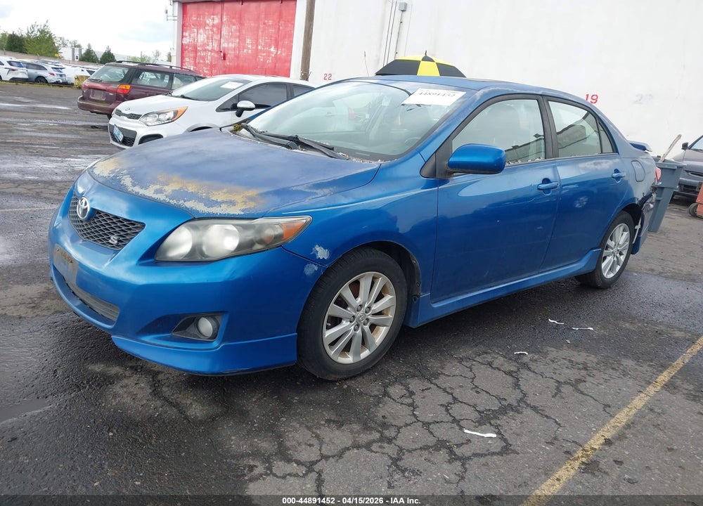 2009 TOYOTA COROLLA S VIN: 1NXBU40E19Z053663