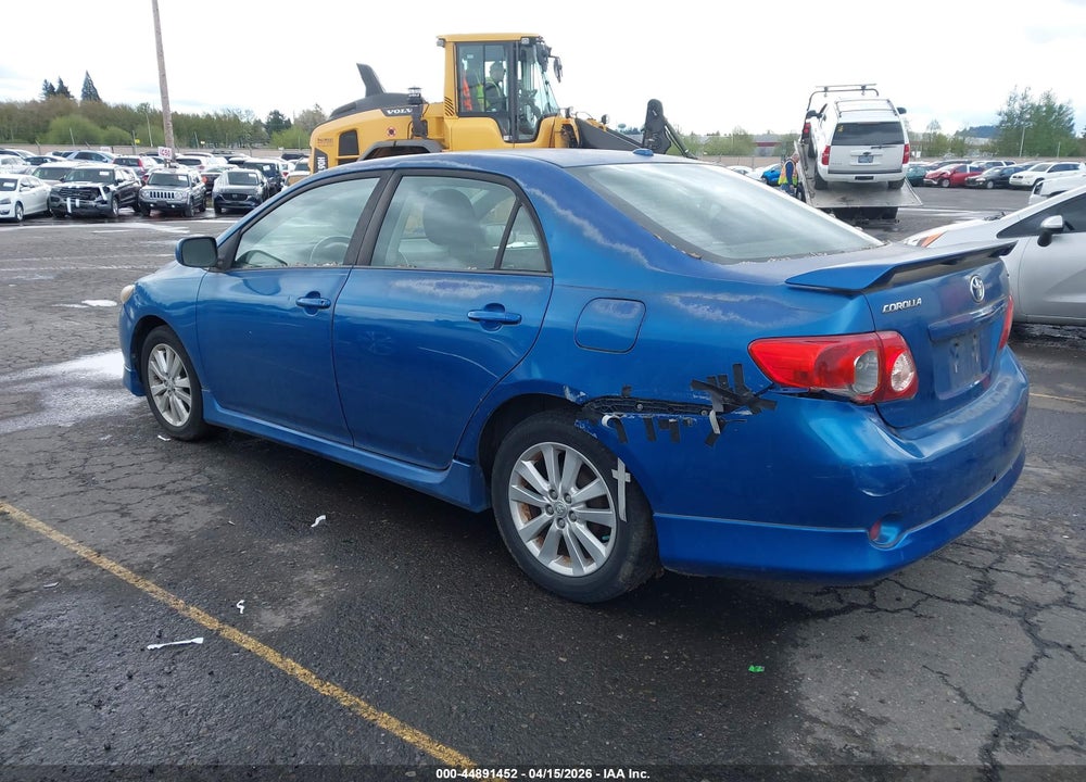 2009 TOYOTA COROLLA S VIN: 1NXBU40E19Z053663