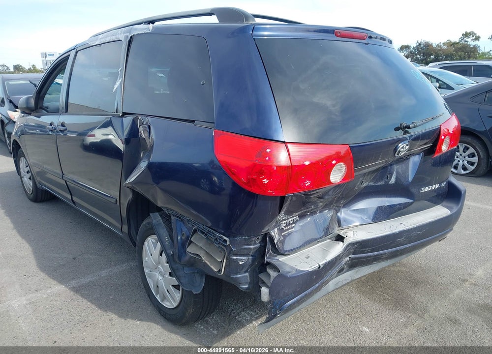 2006 TOYOTA SIENNA LE VIN: 5TDZA23C06S444085