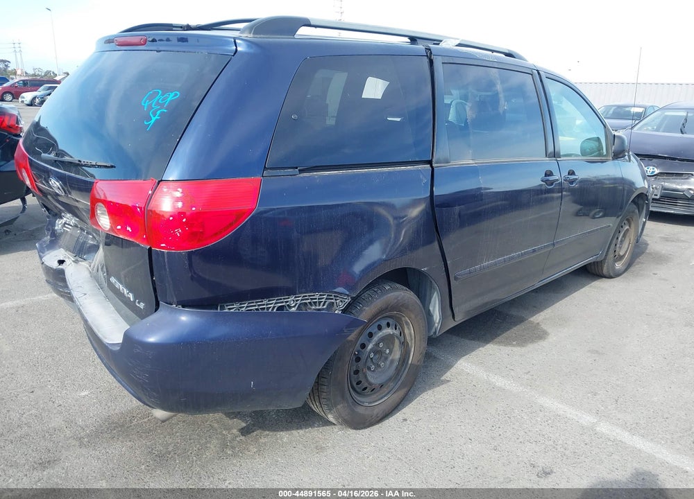 2006 TOYOTA SIENNA LE VIN: 5TDZA23C06S444085
