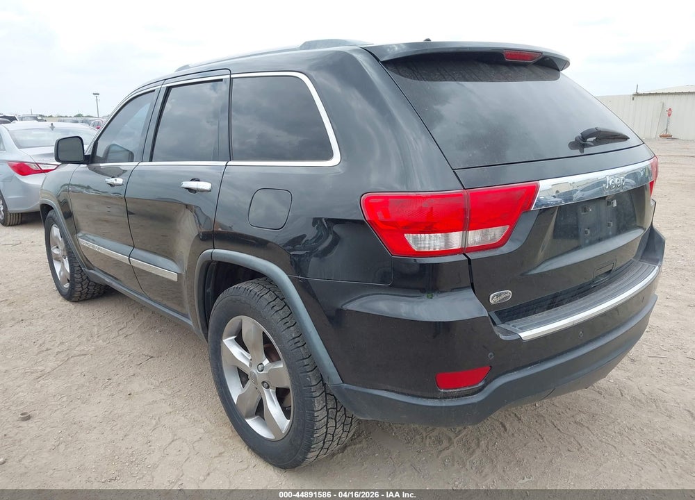 2013 JEEP GRAND CHEROKEE OVERLAND VIN: 1C4RJECG8DC588115
