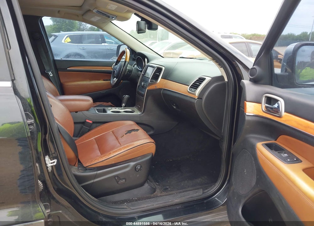 2013 JEEP GRAND CHEROKEE OVERLAND VIN: 1C4RJECG8DC588115