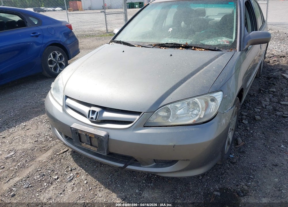 2004 HONDA CIVIC EX VIN: 2HGES25754H503611