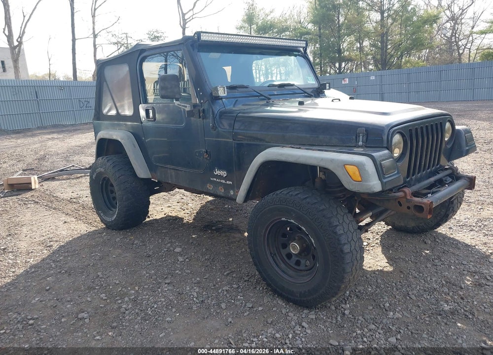 2003 JEEP WRANGLER SE VIN: 1J4FA29103P303980