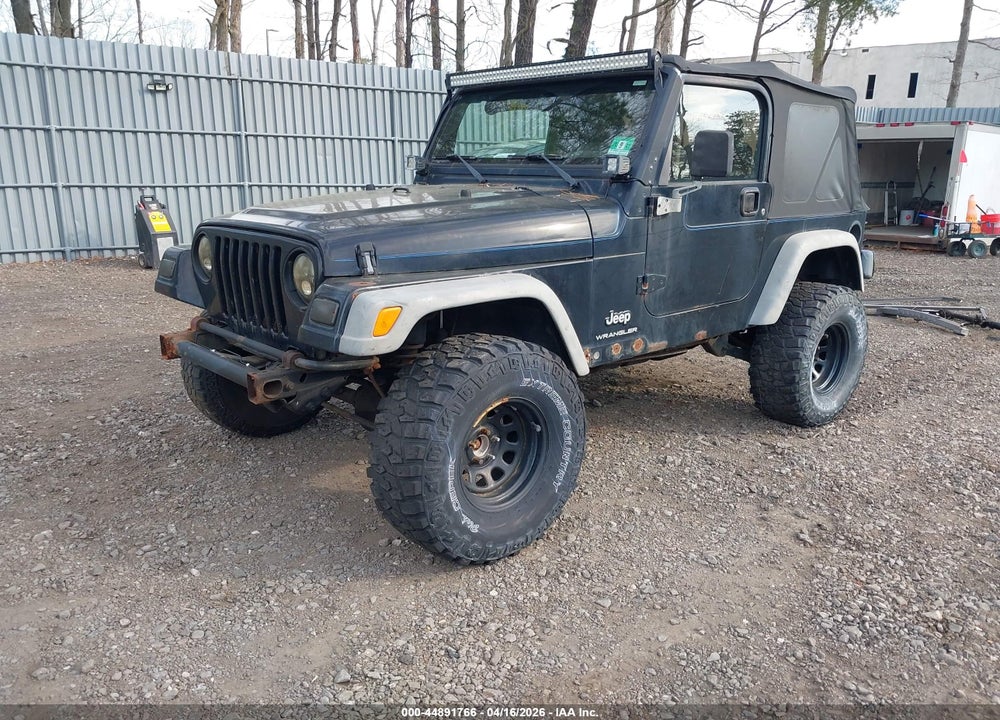 2003 JEEP WRANGLER SE VIN: 1J4FA29103P303980