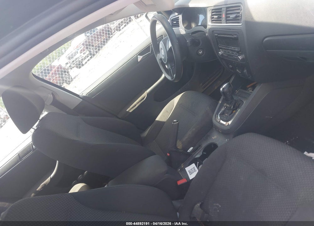 2012 VOLKSWAGEN JETTA 2.0L S VIN: 3VW2K7AJXCM336725