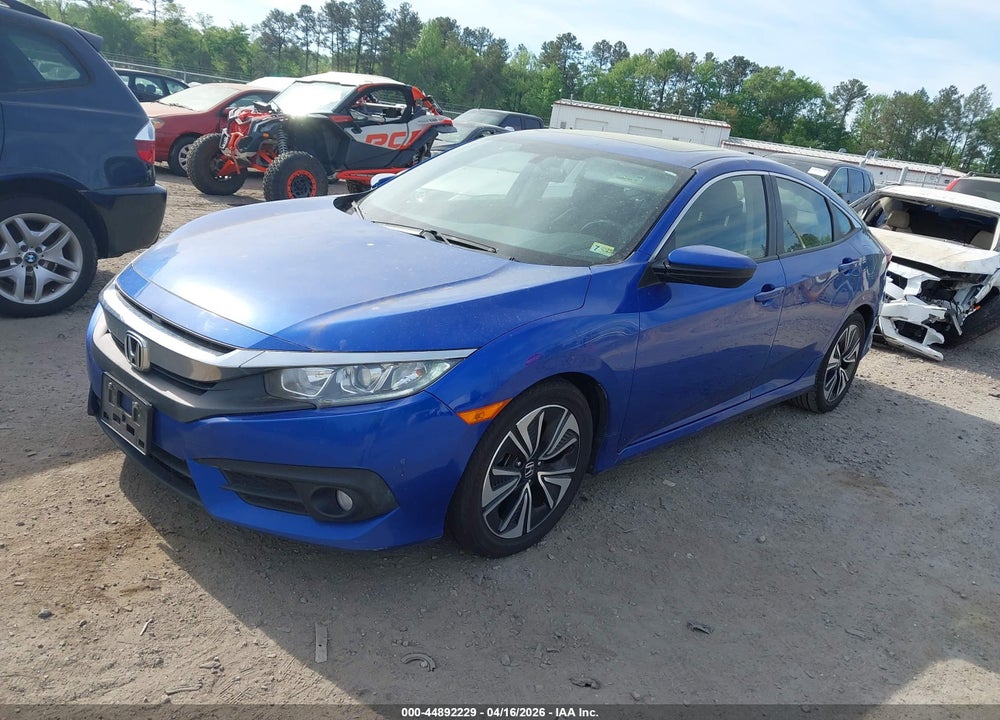 2018 HONDA CIVIC EX-T VIN: JHMFC1F38JX002661