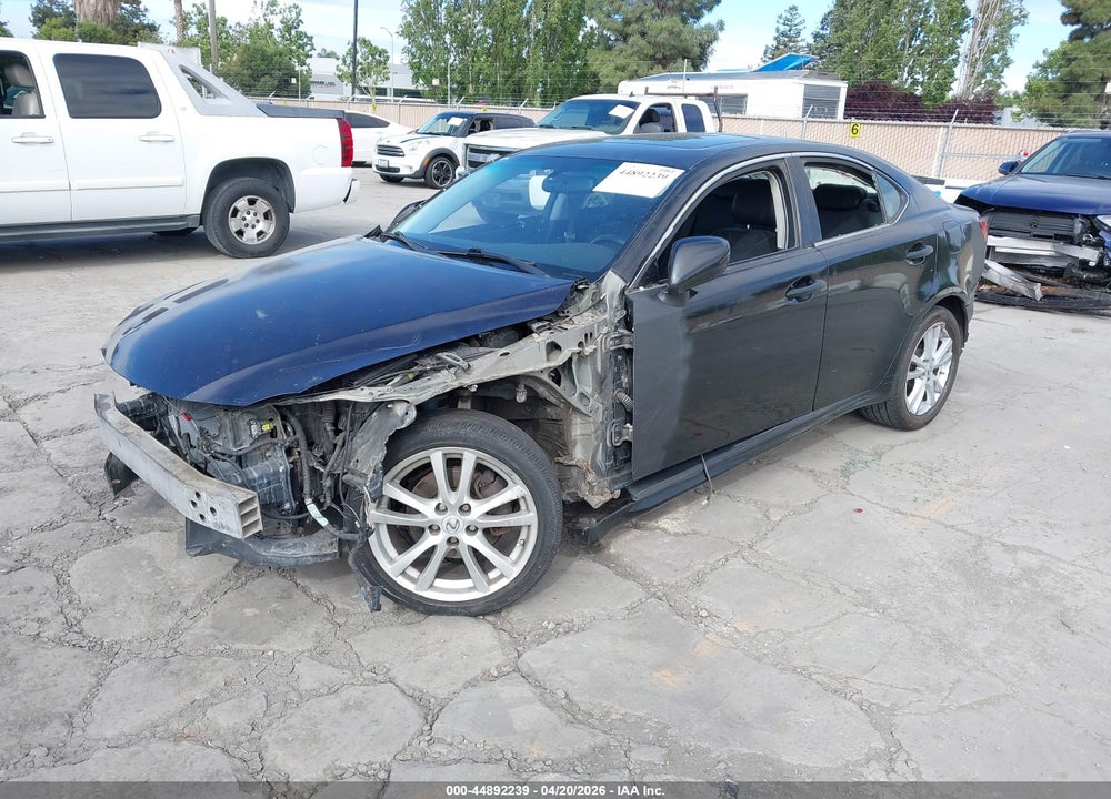 2006 LEXUS IS 250 VIN: JTHBK262165001319
