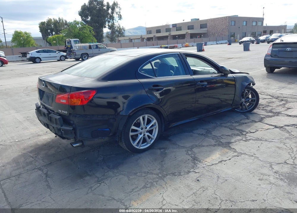 2006 LEXUS IS 250 VIN: JTHBK262165001319
