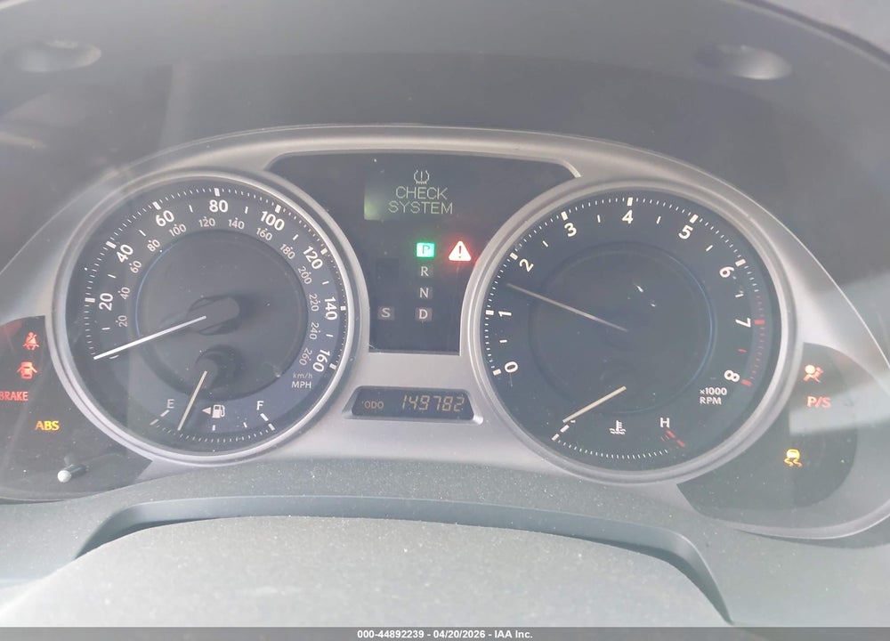 2006 LEXUS IS 250 VIN: JTHBK262165001319