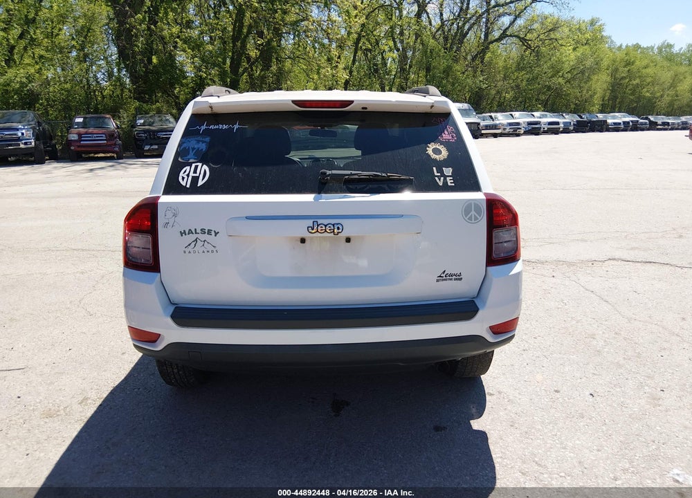 2014 JEEP COMPASS SPORT VIN: 1C4NJCBA6ED524151