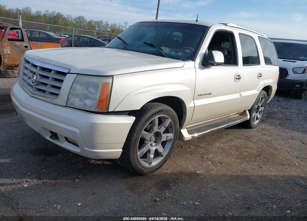 2002 CADILLAC ESCALADE STANDARD VIN: 1GYEK63N32R160554