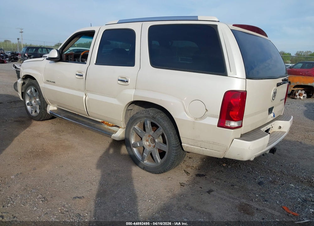 2002 CADILLAC ESCALADE STANDARD VIN: 1GYEK63N32R160554