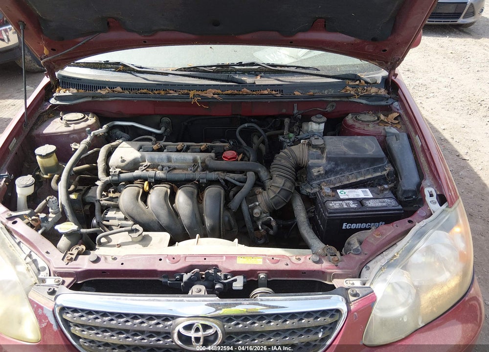 2005 TOYOTA COROLLA S VIN: 1NXBR32E25Z417463