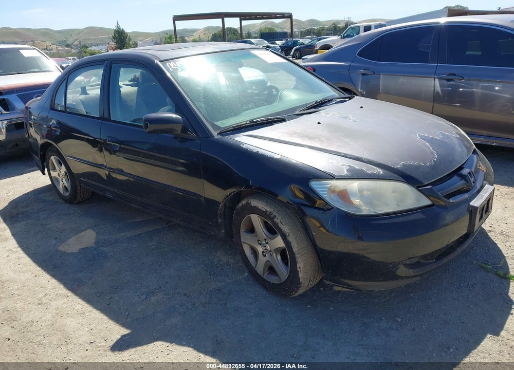 2004 HONDA CIVIC EX VIN: JHMES267X4S000788