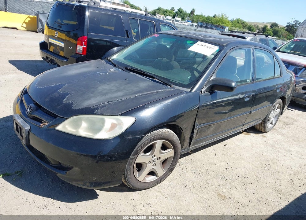 2004 HONDA CIVIC EX VIN: JHMES267X4S000788