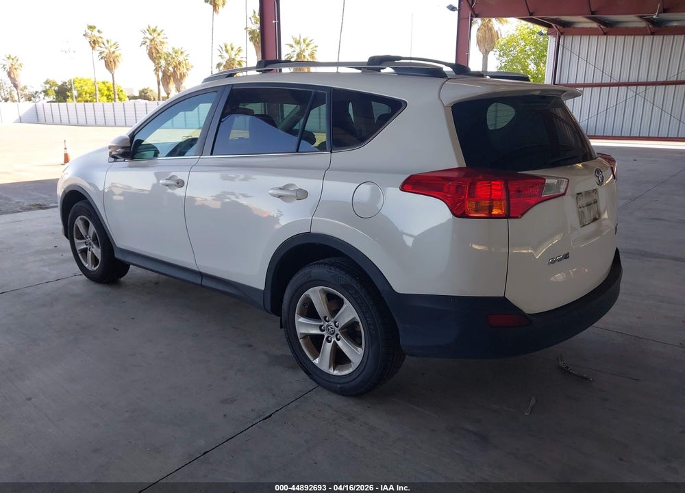 2015 TOYOTA RAV4 XLE VIN: 2T3RFREV3FW258869