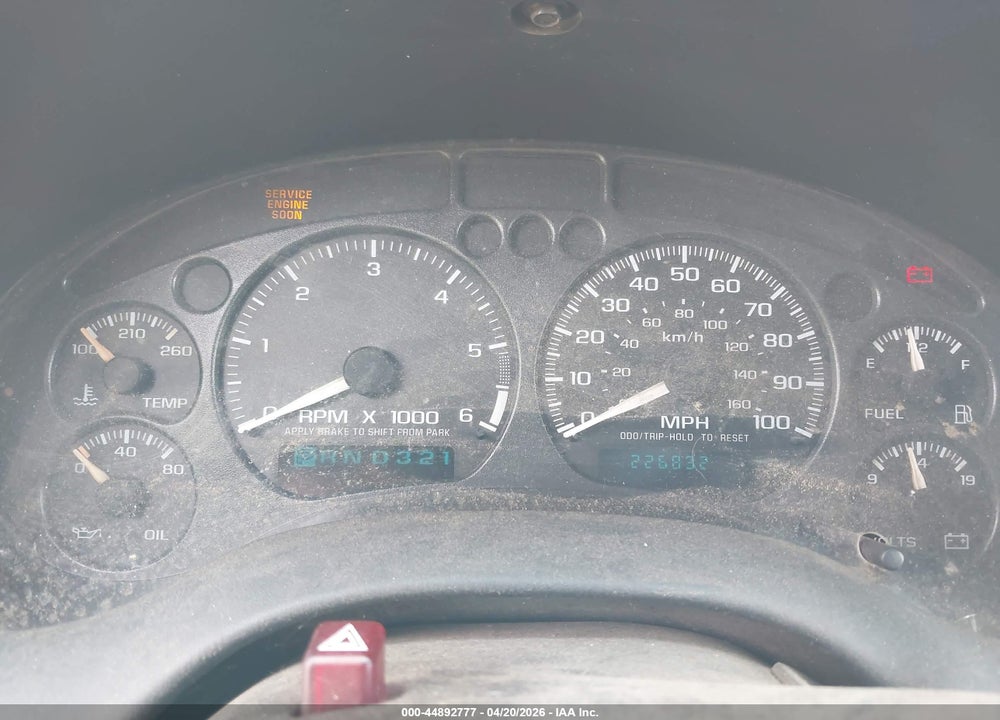 2003 CHEVROLET BLAZER LS VIN: 1GNDT13X23K115643