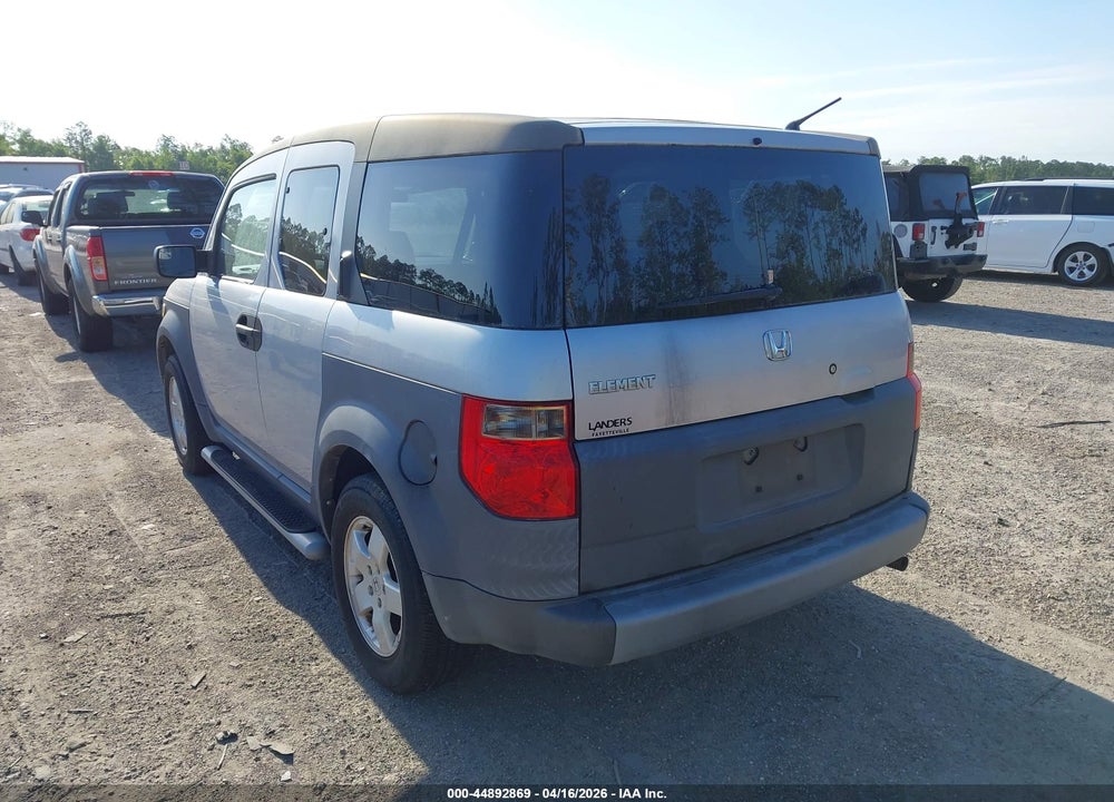 2004 HONDA ELEMENT EX VIN: 5J6YH28504L033327