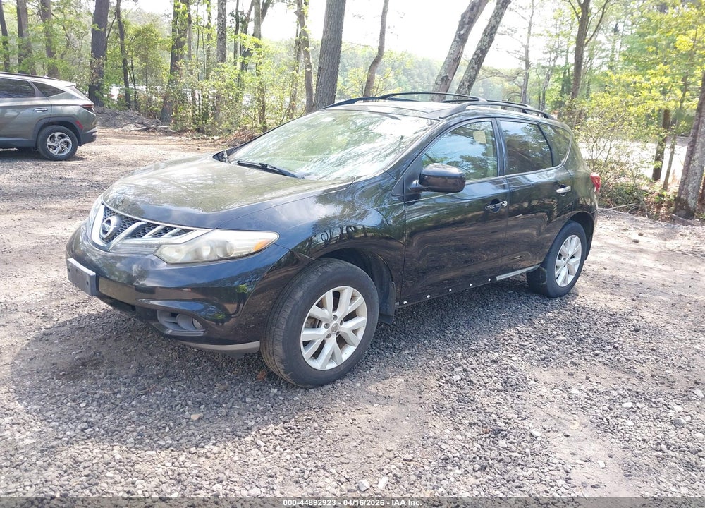 2013 NISSAN MURANO SL VIN: JN8AZ1MU1DW206335