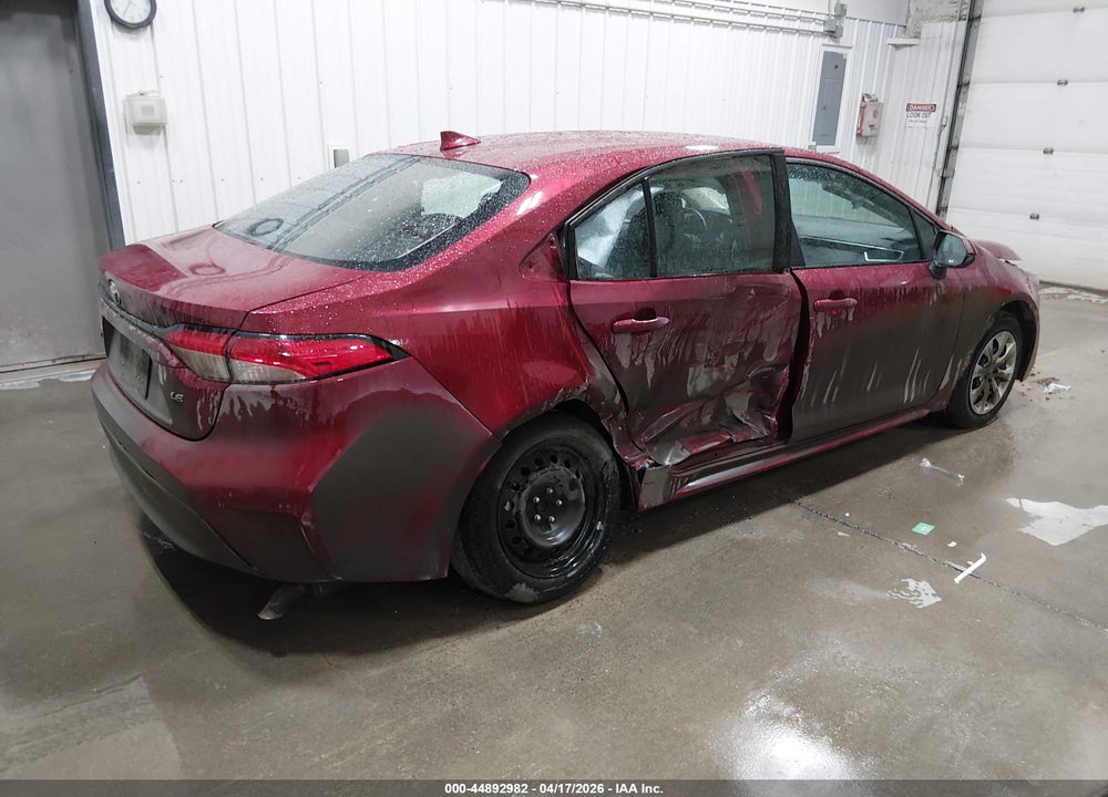 2025 TOYOTA COROLLA LE VIN: 5YFB4MDE4SP273221