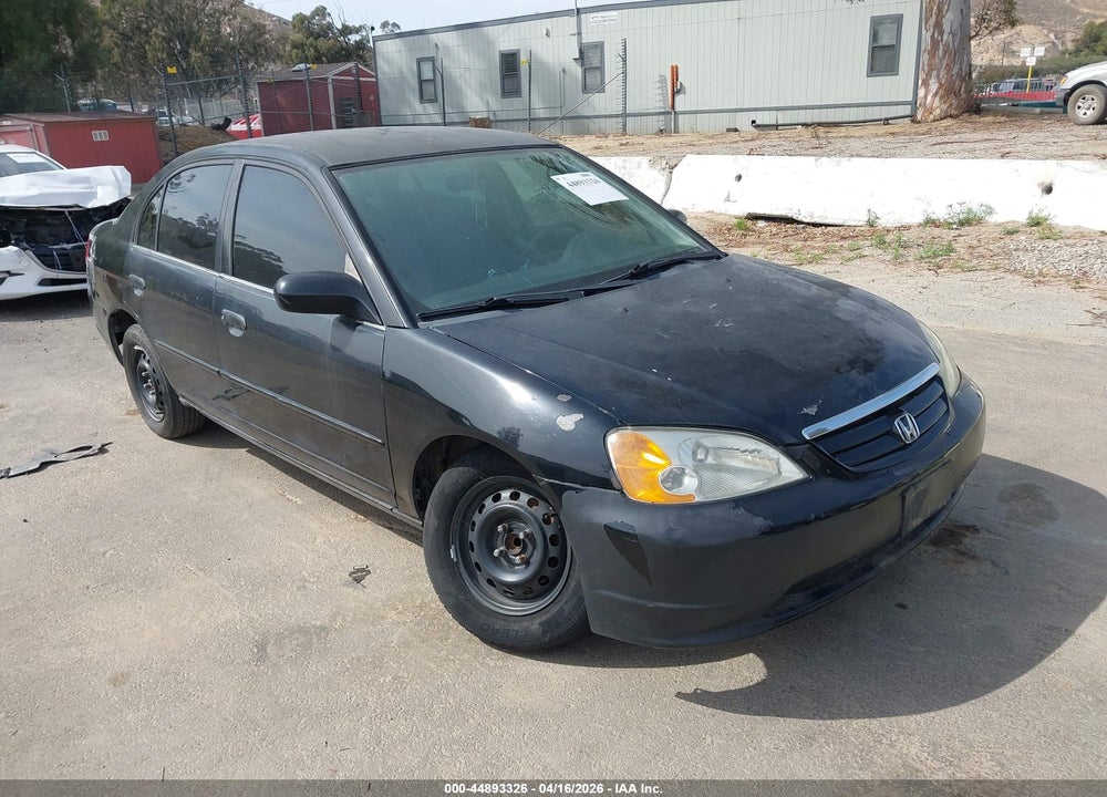 2001 HONDA CIVIC LX VIN: 2HGES16561H619905