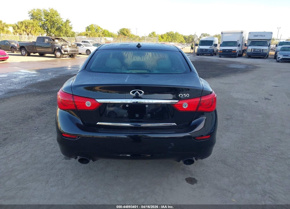2016 INFINITI Q50 3.0T PREMIUM VIN: JN1EV7AP9GM300749