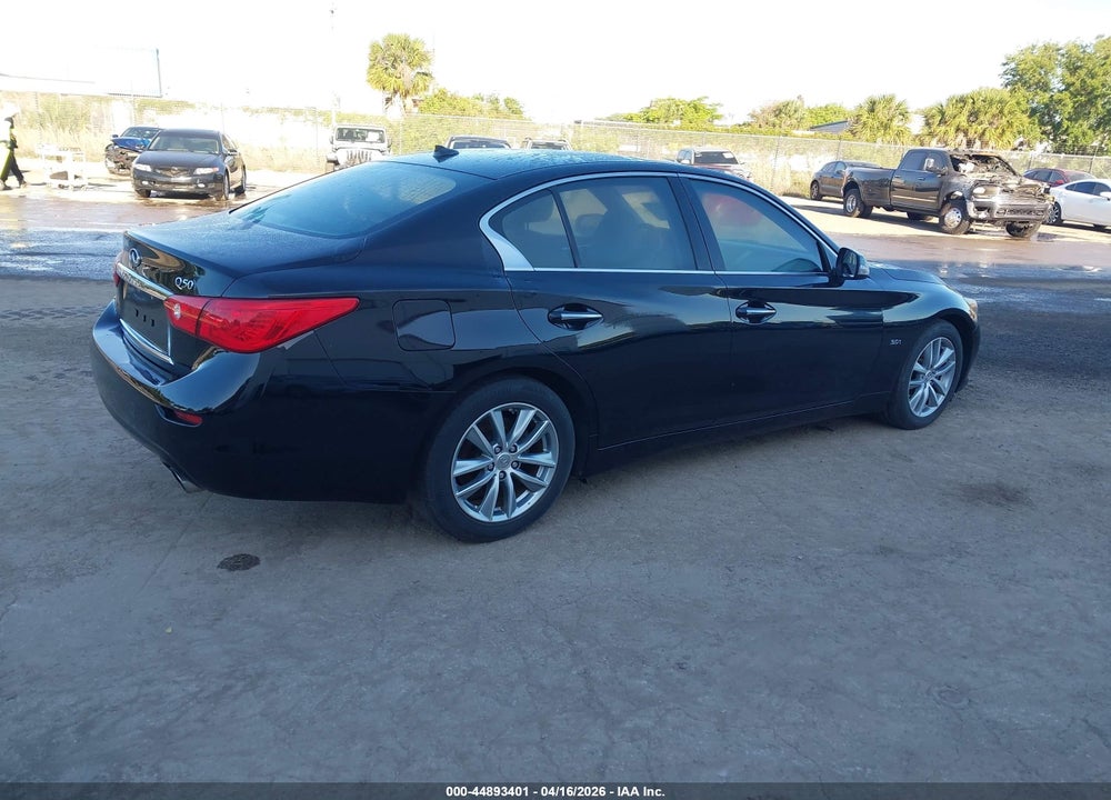 2016 INFINITI Q50 3.0T PREMIUM VIN: JN1EV7AP9GM300749